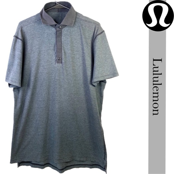 lululemon athletica Other - lululemon athletica Men's Gray Polo Shirt